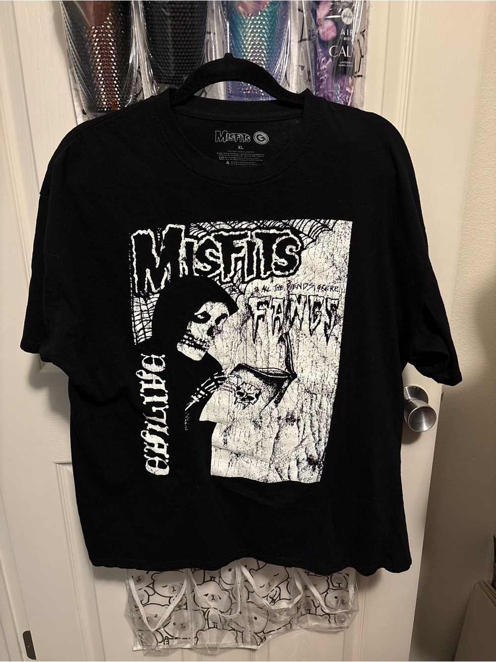Graphic Tee - Black misfits Shirt